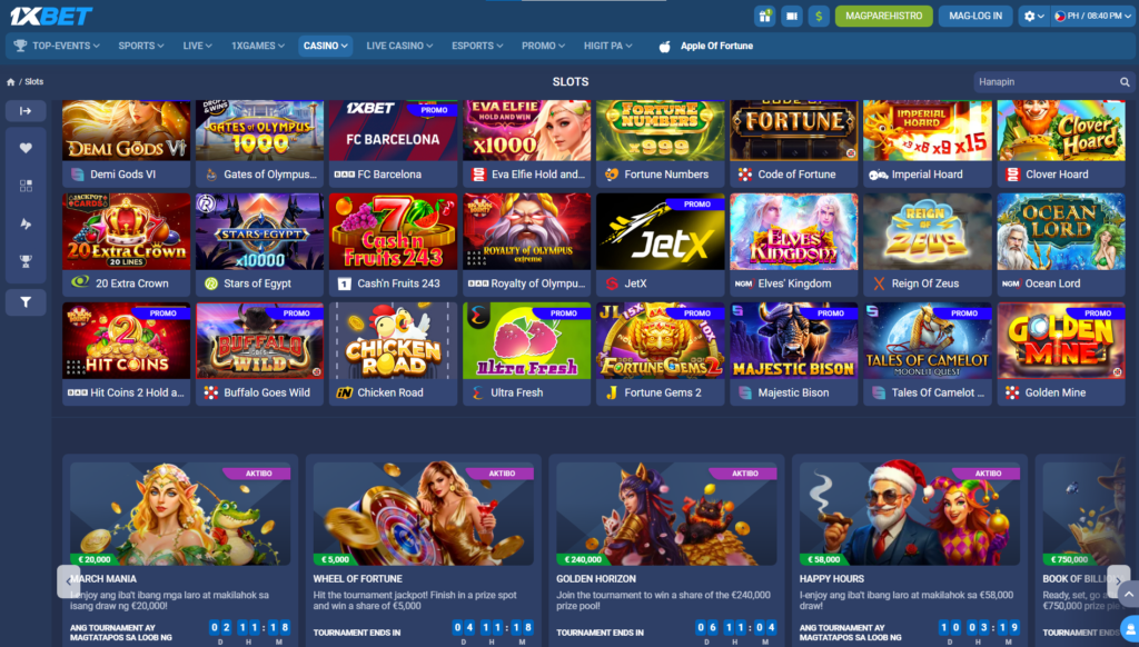 Online Casino ng 1xBet Philippines